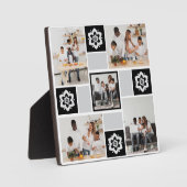 デザイン独自のフローラ5フォトコラージュ フォトプラーク (正面)