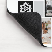 デザイン独自のフローラ5フォトコラージュ マウスパッド (コーナー)