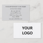 デザイン独自のプロモーション名刺テンプレート 名刺 (正面/裏面)