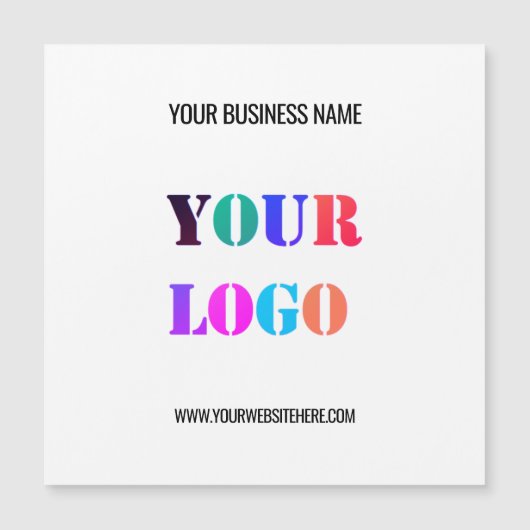 デザイン独自のプロモーション名刺 (正面)