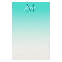 デザイン独自のモノグパーソナライズされたラムグラデーション