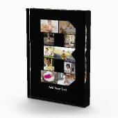 デザイン独自のレターBフォトコラージュ フォトブロック (右)