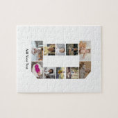 デザイン独自のレターDフォトコラージュ ジグソーパズル (横)