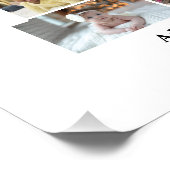 デザイン独自のレターDフォトコラージュ フォトプリント            (角)