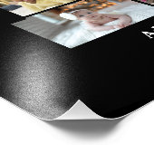 デザイン独自のレターDフォトコラージュ フォトプリント (角)