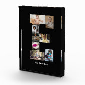 デザイン独自のレターEフォトコラージュ フォトブロック (右)