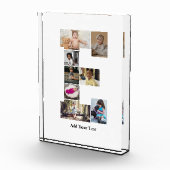 デザイン独自のレターEフォトコラージュ フォトブロック (右)