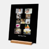 デザイン独自のレターHフォトコラージュ アクリルサイン (傾斜)