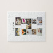 デザイン独自のレターHフォトコラージュ ジグソーパズル (横)