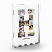 デザイン独自のレターHフォトコラージュ フォトブロック (左)