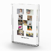 デザイン独自のレターHフォトコラージュ フォトブロック (右)