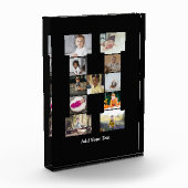 デザイン独自のレターHフォトコラージュ フォトブロック (左)