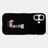 デザイン独自のレターJフォトコラージュ Case-Mate iPhoneケース (裏面 (横))