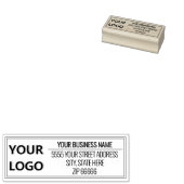 デザイン独自のロゴ名アドレスラバースタンプ ラバースタンプ (押印)
