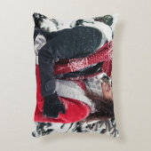 デザイン独自の両面フォト アクセントクッション (正面(垂直))