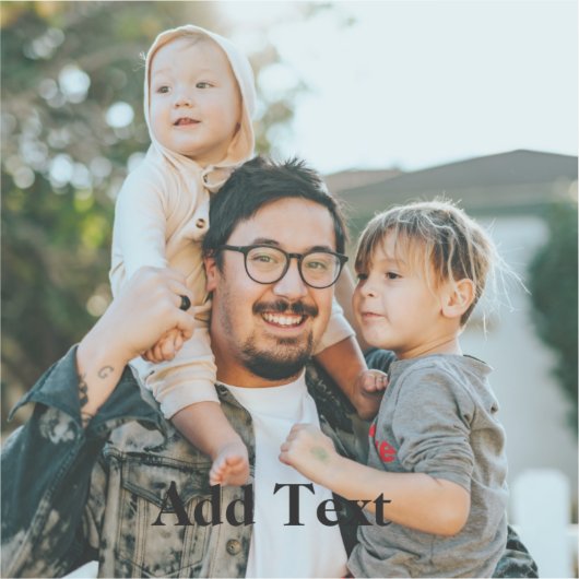 デザイン独自の写パーソナライズされた真 シール (正面)