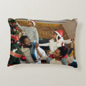 デザイン独自の写独身の真 アクセントクッション (裏面)