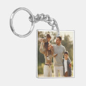 デザイン独自の写独身の真 キーホルダー (正面左)