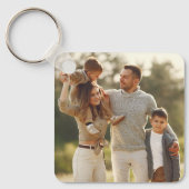 デザイン独自の写独身の真 キーホルダー (正面)