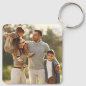 デザイン独自の写独身の真 キーホルダー (裏面)