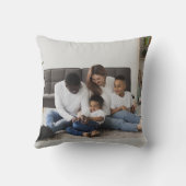 デザイン独自の写独身の真 クッション (裏面)