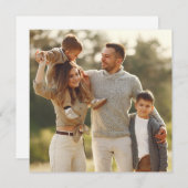 デザイン独自の写独身の真 シーズンカード (正面/裏面)