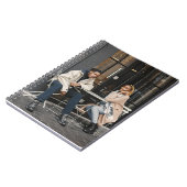 デザイン独自の写独身の真 ノートブック (左側)