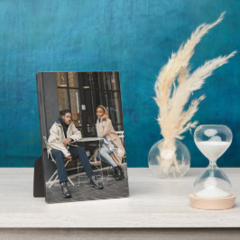 デザイン独自の写独身の真 フォトプラーク