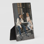 デザイン独自の写独身の真 フォトプラーク (側面)