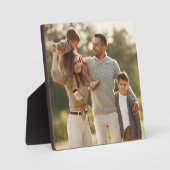 デザイン独自の写独身の真 フォトプラーク (正面)