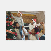 デザイン独自の写独身の真 フリースブランケット (正面(横))