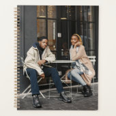 デザイン独自の写独身の真 プランナー手帳 (正面)