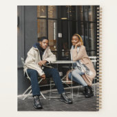 デザイン独自の写独身の真 プランナー手帳 (裏面)