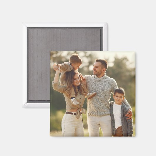 デザイン独自の写独身の真 マグネット (正面/裏面)