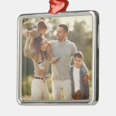 デザイン独自の写独身の真 メタルオーナメント (左)