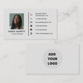 デザイン独自の名刺テンプレート 名刺 (正面/裏面)