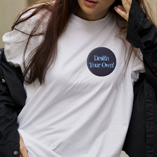 デザイン独自の大きな丸いボタン 缶バッジ