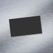 デザイン独自の無地のブラック マグネット名刺 (インサイチュ)