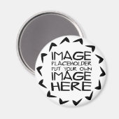 デザイン独自の磁石 マグネット (正面/裏面)