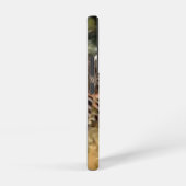 デザイン独自の美しいゼブラの移住ケニア SAMSUNG GALAXYケース (右側面)