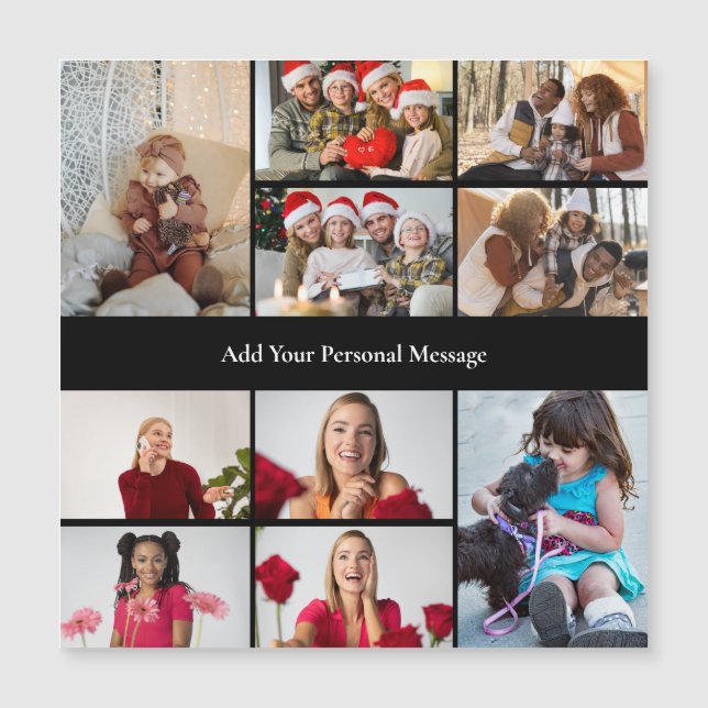 デザイン独自の10フォトコラージュのポスター (正面)