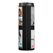 デザイン独自の10フォトコラージュのポスター タンブラー (裏面)