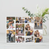 デザイン独自の10フォトコラージュ シーズンカード (スタンド正面)