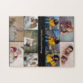 デザイン独自の10フォトコラージュ ジグソーパズル (横)