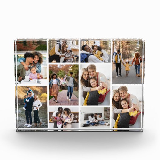 デザイン独自の10フォトコラージュ フォトブロック (正面)