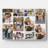 デザイン独自の10フォトコラージュ フォトプラーク (正面)