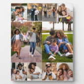 デザイン独自の10フォトコラージュ フォトプラーク (正面)