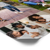 デザイン独自の10フォトコラージュ ポスター (角)