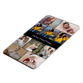 デザイン独自の10フォトコラージュ マグネット (左側)