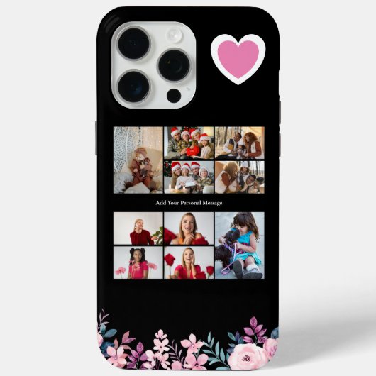 デザイン独自の10フォトコラージュ Case-Mate iPhoneケース (裏面)